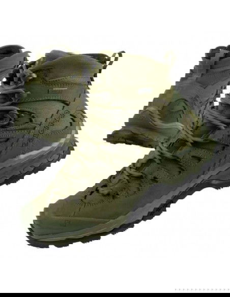 Salomon L40723100 Γυναικεία Ορειβατικά Παπούτσια Αδιάβροχα με Μεμβράνη Gore-Tex Πράσινα