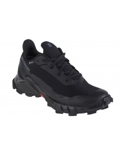 Salomon Alphacross 5 L47310900 Γυναικεία Αθλητικά Παπούτσια Trail Running Μαύρα Αδιάβροχα με Μεμβράνη Gore-Tex