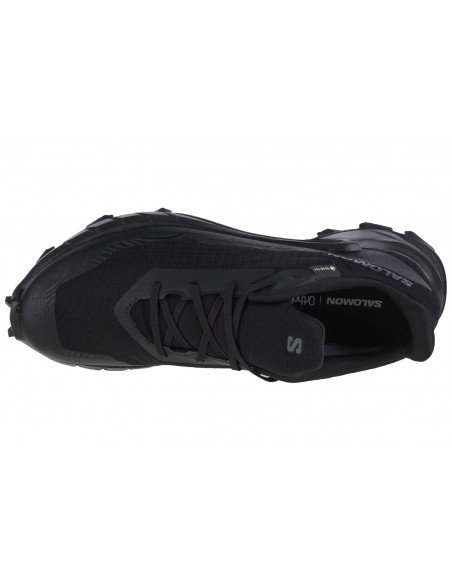 Salomon Alphacross 5 GTX L47307500 Ανδρικά Αθλητικά Παπούτσια Running Μαύρα Αδιάβροχα με Μεμβράνη Gore-Tex