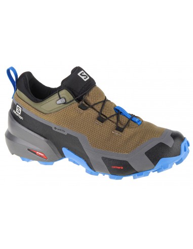 Salomon Cross Hike L41626700 Ανδρικά Ορειβατικά Παπούτσια Αδιάβροχα με Μεμβράνη Gore-Tex Πράσινα