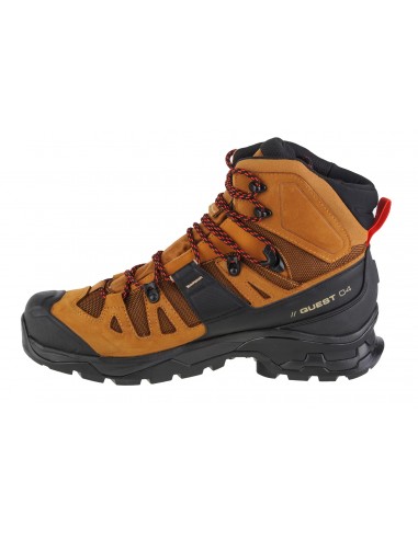 Salomon Quest 4 L47156400 Ανδρικά Ορειβατικά Μποτάκια Αδιάβροχα με Μεμβράνη Gore-Tex Μαύρα