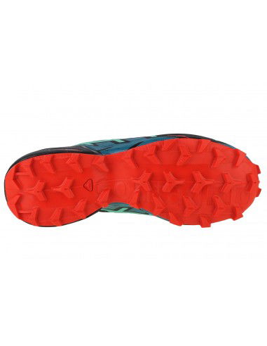 Salomon Speedcross 6 L47116100 Γυναικεία Αθλητικά Παπούτσια Trail Running Black / Biscay Green / Fiery Red