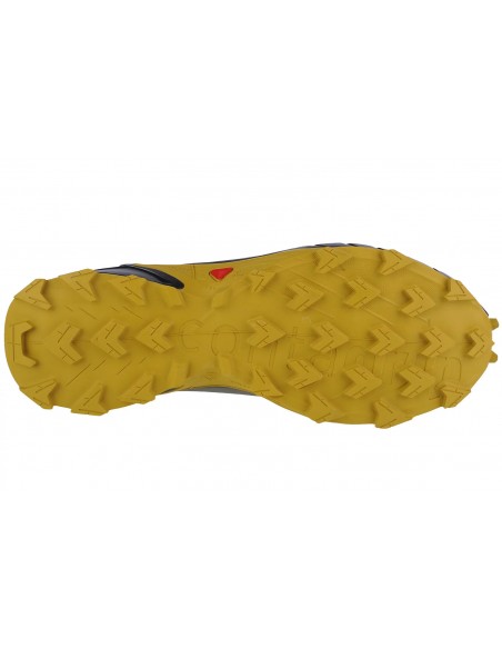 Salomon Supercross 4 L47317200 Ανδρικά Αθλητικά Παπούτσια Trail Running Γκρι Αδιάβροχα με Μεμβράνη Gore-Tex