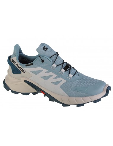 Salomon Supercross 4 L47120100 Γυναικεία Αθλητικά Παπούτσια Trail Running Μπλε Αδιάβροχα με Μεμβράνη Gore-Tex