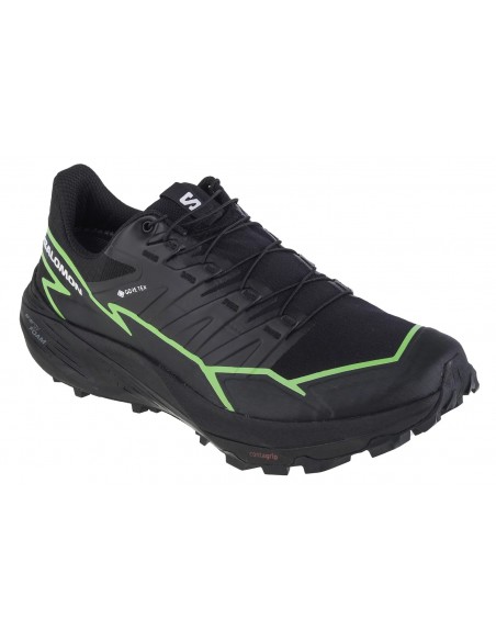 Salomon Thundercross L47279000 Ανδρικά Ορειβατικά Παπούτσια Αδιάβροχα με Μεμβράνη Gore-Tex Μαύρα