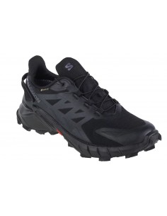 Salomon Supercross 4 L41733900 Γυναικεία Αθλητικά Παπούτσια Trail Running Μαύρα Αδιάβροχα με Μεμβράνη Gore-Tex