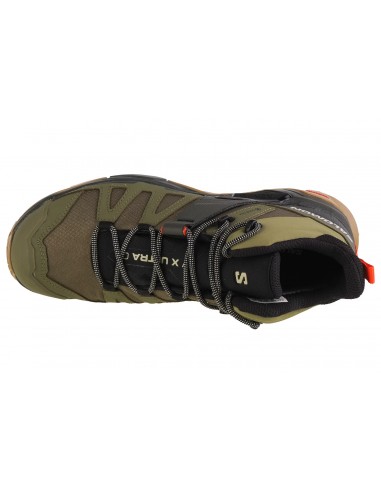 Salomon X Ultra 4 Mid GTX L41739800 Ανδρικά Ορειβατικά Μποτάκια Αδιάβροχα με Μεμβράνη Gore-Tex Deep Lichen Green / Peat / Kelp
