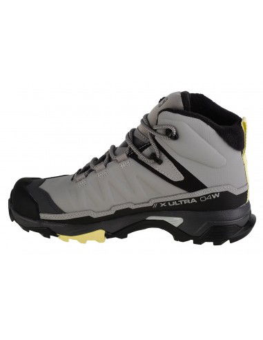 Salomon X Ultra 4 MID L41355200 Ανδρικά Ορειβατικά Μποτάκια Αδιάβροχα Quiet Shade / Black / Warm Apricot