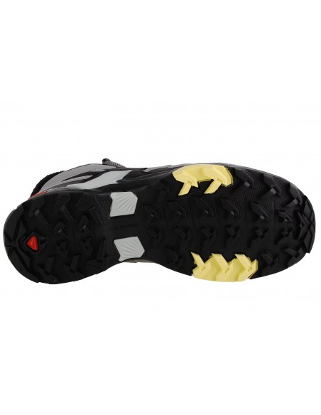 Salomon X Ultra 4 MID L41355200 Ανδρικά Ορειβατικά Μποτάκια Αδιάβροχα Quiet Shade / Black / Warm Apricot