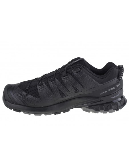 Salomon XA Pro 3D V9 Wide L47273100 Ανδρικά Αθλητικά Παπούτσια Trail Running Μαύρα