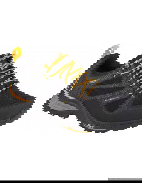 Jack Wolfskin Force Striker 40388436055 Ανδρικά Ορειβατικά Παπούτσια Αδιάβροχα Μαύρα