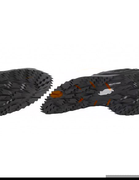 Jack Wolfskin Force Striker 40388436055 Ανδρικά Ορειβατικά Παπούτσια Αδιάβροχα Μαύρα