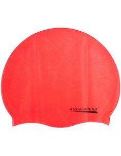 Aquaspeed Mono 32111 Σκουφάκι Κολύμβησης Ενηλίκων από Σιλικόνη Κόκκινο