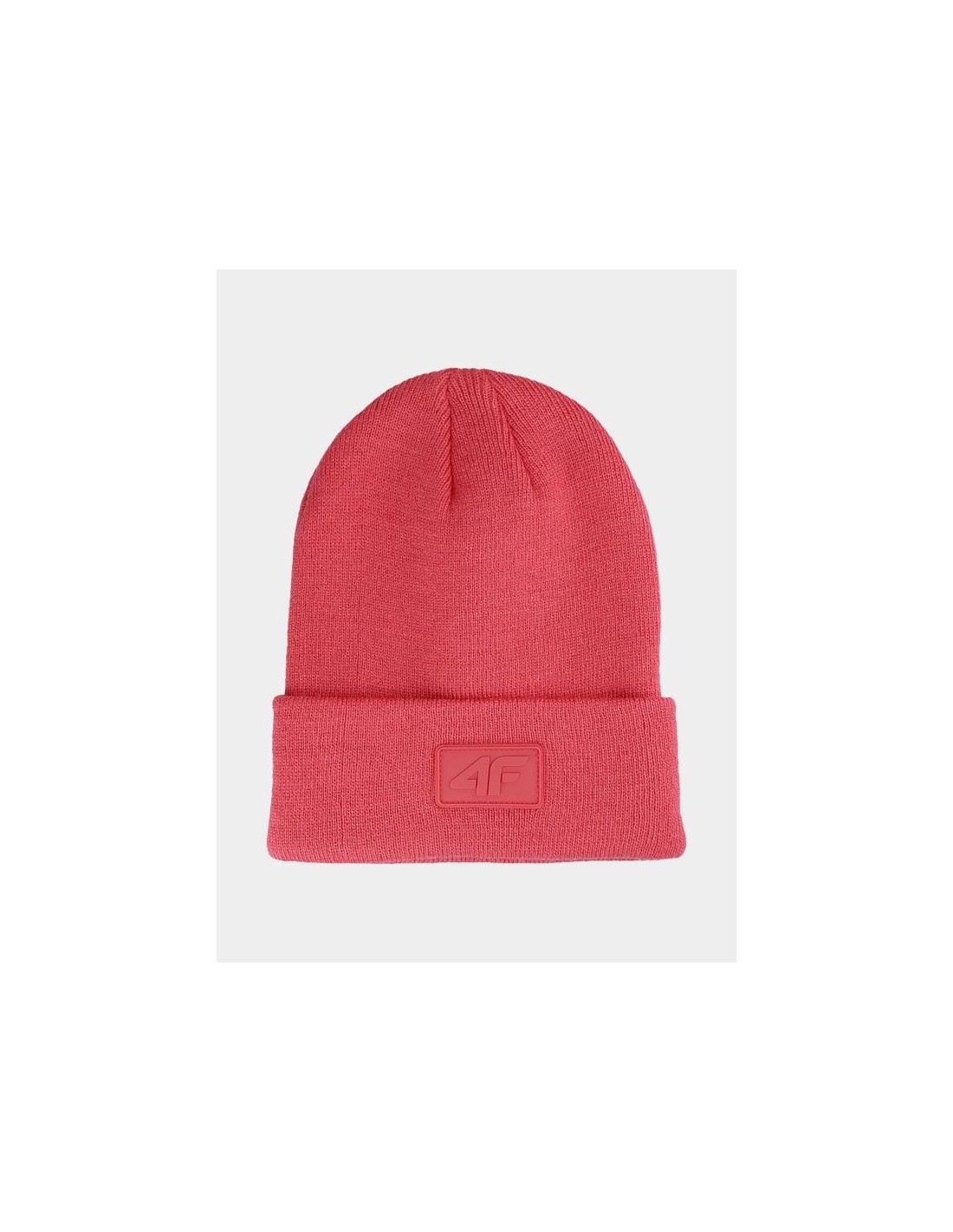 4F Beanie Unisex Σκούφος Πλεκτός σε Ροζ χρώμα 4FAW23ACAPU319-63S