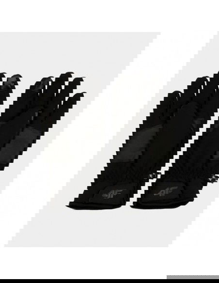 4F Μαύρα Γάντια Αφής 4FAW23AGLOU051-20S