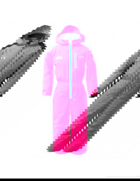 Brugi 92800463835 Παιδική Ολόσωμη Φόρμα Σκι & Snowboard Ροζ