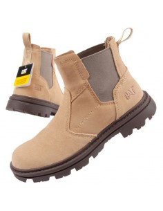 CAT Practitioner Μπεζ Ανδρικά Μποτάκια P725200