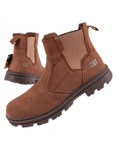 CAT Practitioner Καφέ Ανδρικά Μποτάκια P725198