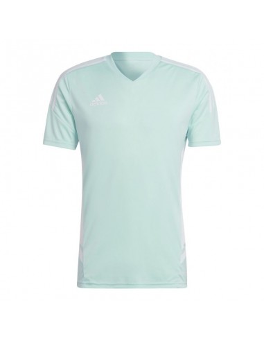 Adidas Condivo 22 Ανδρικό T-shirt Γαλάζιο Μονόχρωμο HD2271
