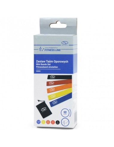 Set of resistance straps SMJ EX003 5 pcs