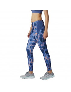 New Balance Printed Impact Run Women's Long Tights Purple / Blue