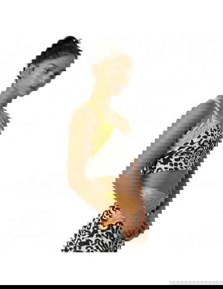 New Balance Relentless Printed Crop Bra WB21176BKW