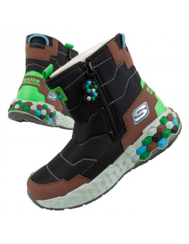 Skechers Jr 402216LBKBR snow boots Παιδικά > Παπούτσια > Μποτάκια