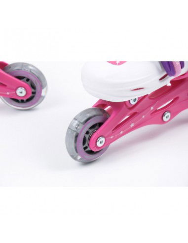 SMJ Sport Combo Pink LED set 2in1 roller skates HSTNK000009549