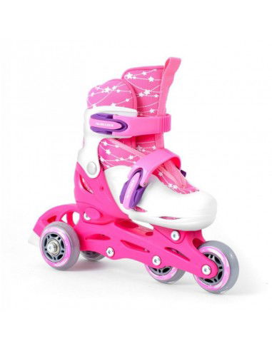 SMJ Sport Combo Pink LED set 2in1 roller skates HSTNK000009549