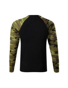 Malfini Camouflage LS M Tshirt MLI16634 camouflage green 2