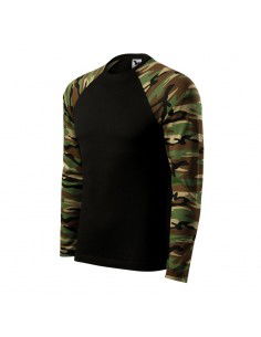 Rimeck Camouflage LS M Tshirt MLI16633 camouflage brown