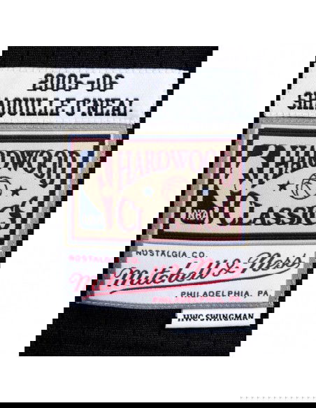 Mitchell Ness NBA Swingman Miami Heat Shaquille ONeal Tshirt M SMJYAC18017MHEBLCK05SON