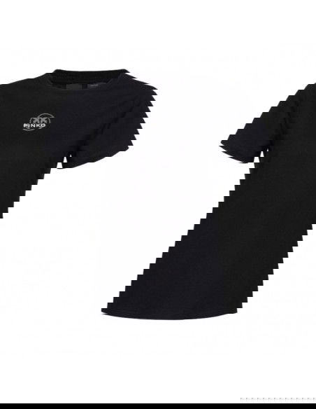 Pinko Logo Bussolotto Tshirt W 100355A0KO