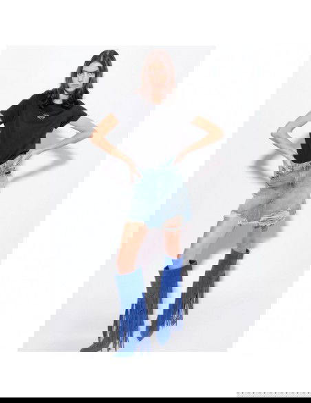 Pinko Logo Bussolotto Tshirt W 100355A0KO