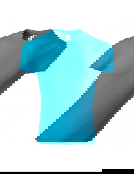 Piccolio Pixel M Tshirt MLIP8144 turquoise