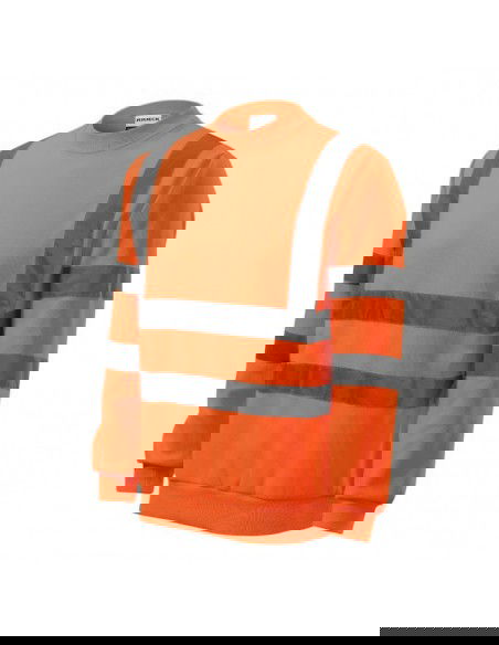 Rimeck HV Essential M MLI4V698 sweatshirt fluorescent orange