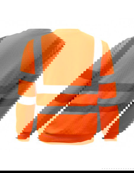 Rimeck HV Essential M MLI4V698 sweatshirt fluorescent orange