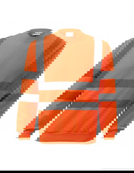 Rimeck HV Essential M MLI4V698 sweatshirt fluorescent orange