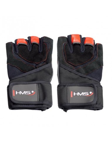 Black Red HMS RST01 gym gloves XL