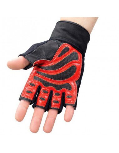 Black Red HMS RST01 rM gym gloves