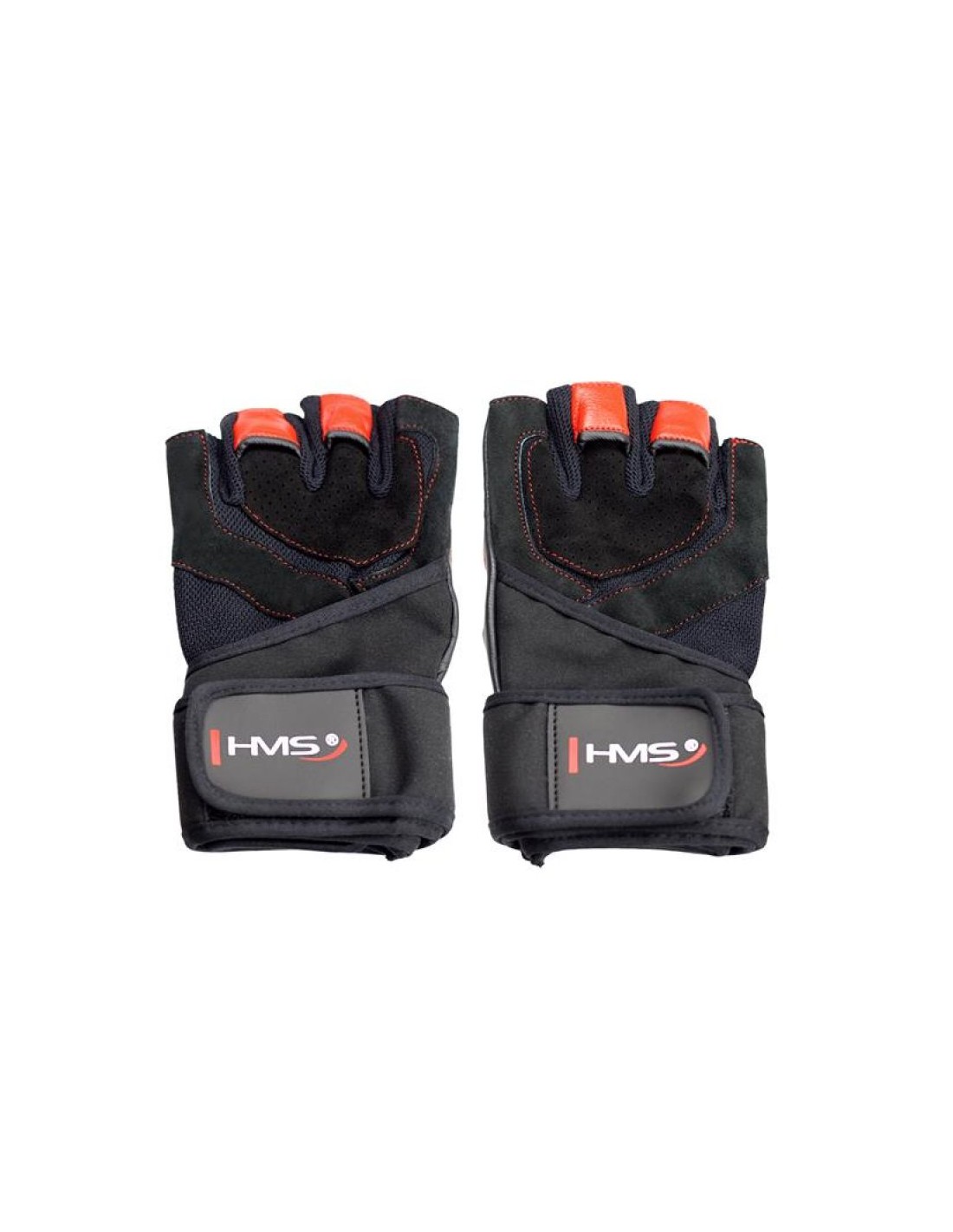 Black Red HMS RST01 rS gym gloves