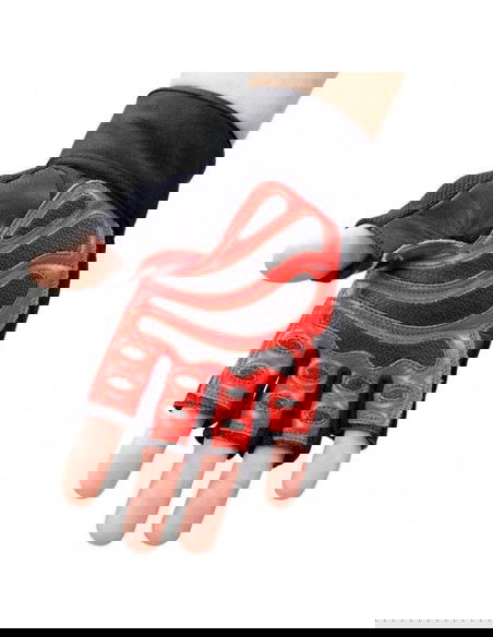 Black Red HMS RST01 rS gym gloves