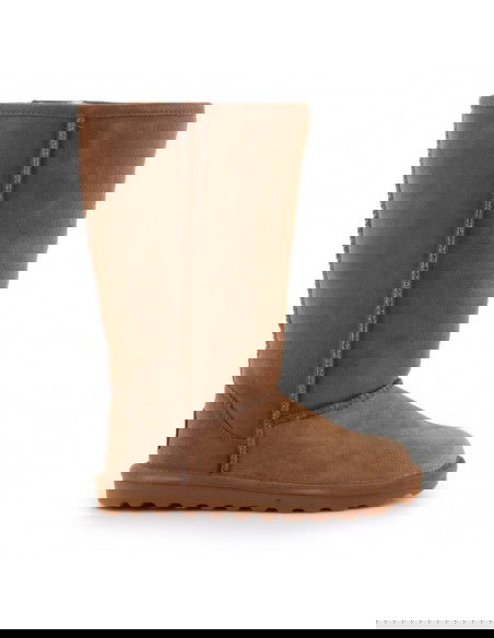 BearPaw Elle Tall W 1963W Hickory II insulated boots