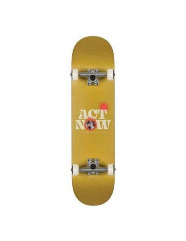 Globe Completes G1 Act Now Mustard Skateboard 10525404