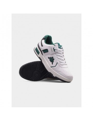 Kappa SEDLEY UNISEX - Training shoe - white/green/white 