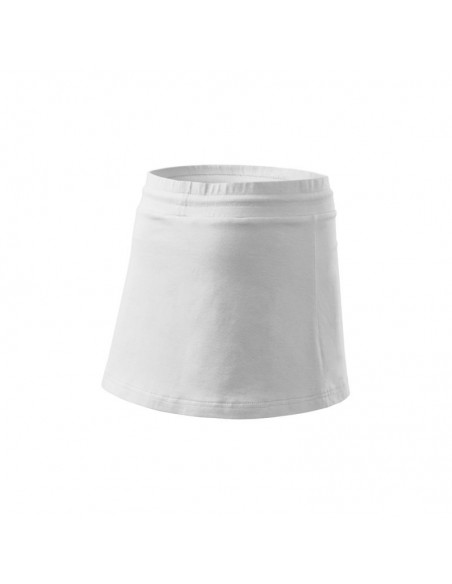 Malfini Two in one W MLI60400 white skirt