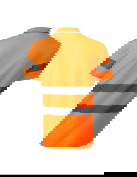 Rimeck HV Runway M polo shirt MLI2V998 fluorescent orange