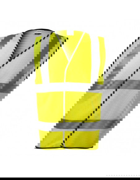 Reflective vest HV Bright Rimec MLI9V397 fluorescent yellow