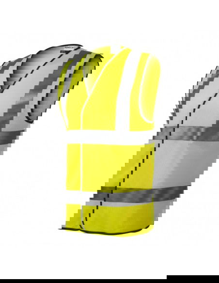 Reflective vest HV Bright Rimec MLI9V397 fluorescent yellow