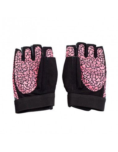 Gloves for the gym Pink Gray W HMS RST03 rS